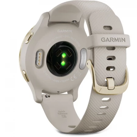 Jual Garmin Venu 2S Light Gold Stainless Steel Bezel with Light